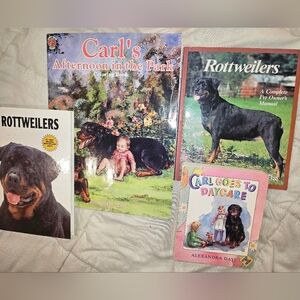 Rottweiler Dog Book Collection